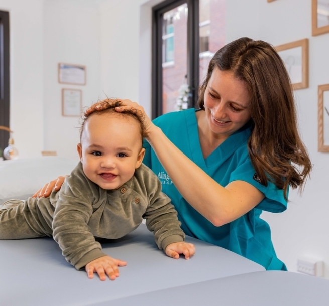 Allington Therapy - Toddler Getting Massage