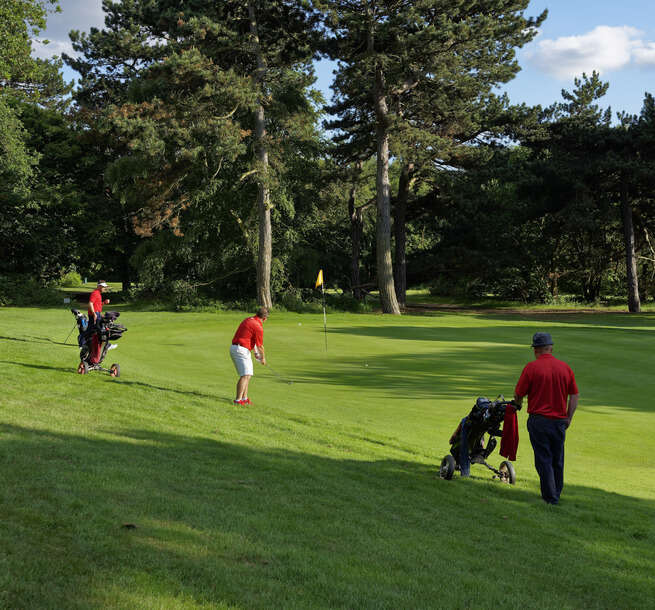 Wimbledon Common Golf Club players on the course