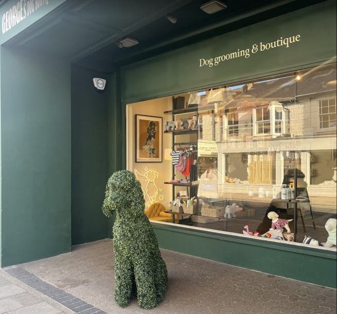 George's Dog Boutique shop front