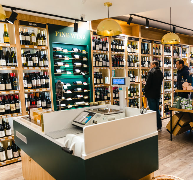 Jeroboams Store Interior