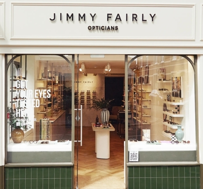 Jimmy Fairly Shop Front