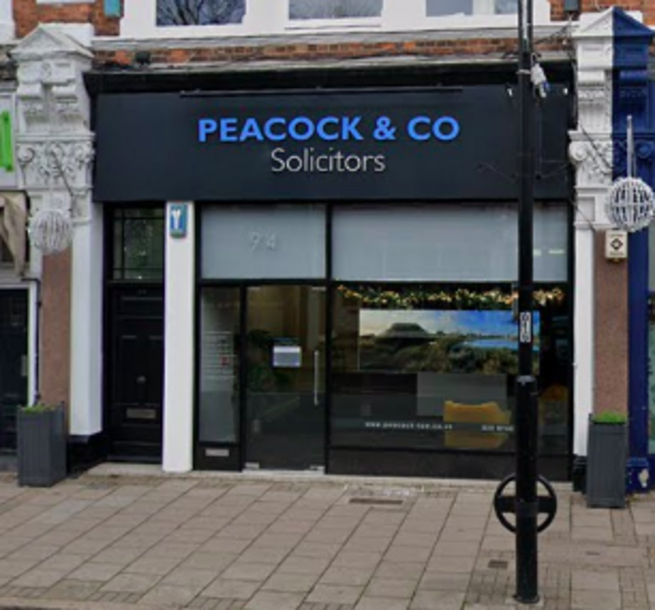 Peacock & Co office front