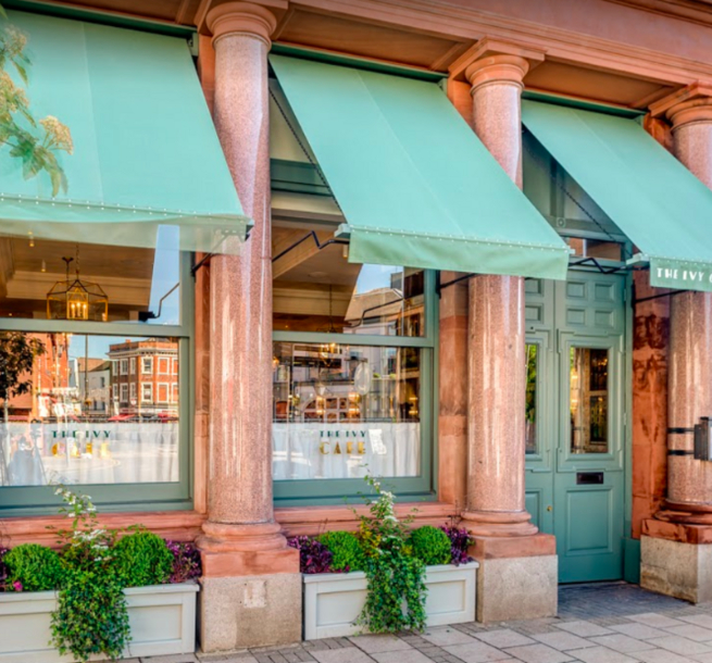 The Ivy Cafe exterior