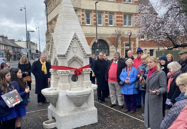 Toynbee Fountain official opening ceremony