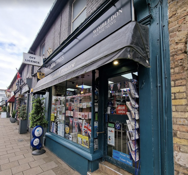 Wimbledon Village News Shop Front