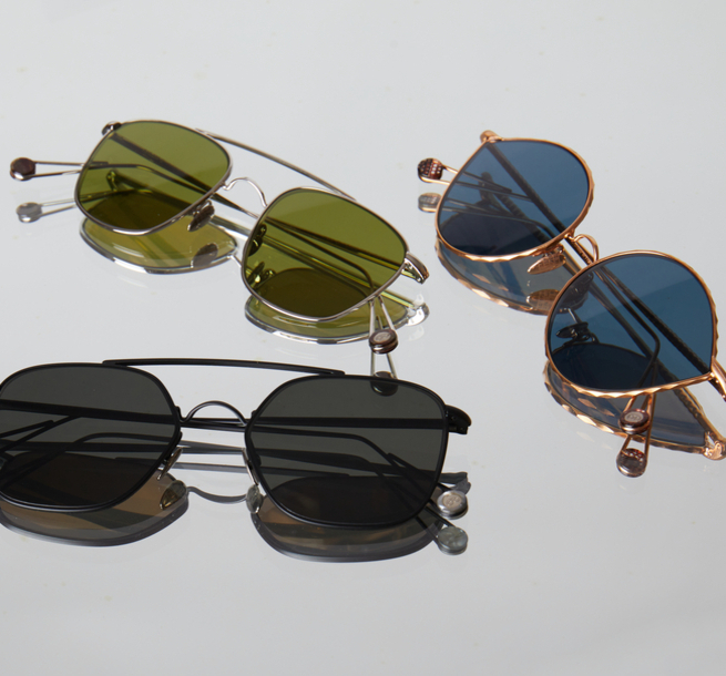 Three pairs of Ace Eyewear sunglasses