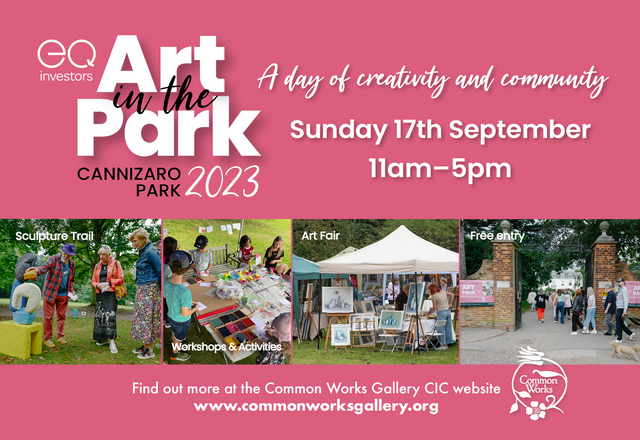 Cannizaro Art in the Park poster