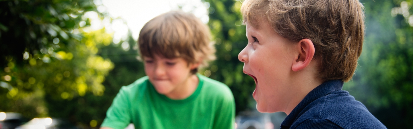 children playing