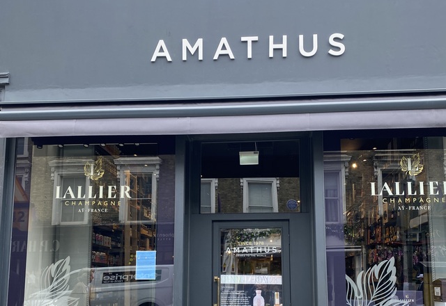 Front of Amathus store