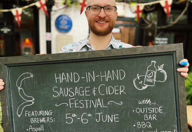 Sausage & Cider Festival @ the Hand in Hand